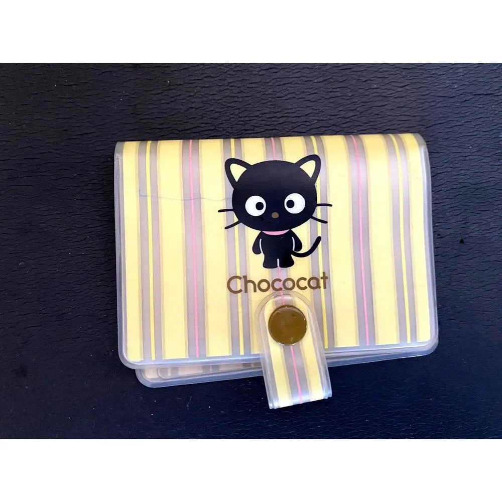 Vintage Sanrio Chococat Spiral Stationary Set 2001 Y2k‎ Brown Stripes Book Card